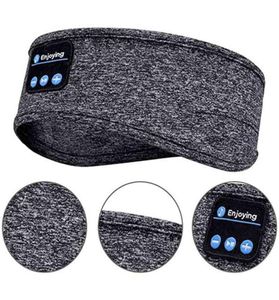 Écouteurs sans fil Headphones Sleep Headset Bluetooth Headscarf Wireless Music Sports Band Construit In Sleep Music Eye Mask2462367