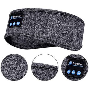 Draadloze oortelefoon Hoofdtelefoon Sleep Headset Bluetooth Headscarf Music Sports hoofdband ingebouwd in Sleeping Music Eye Mask