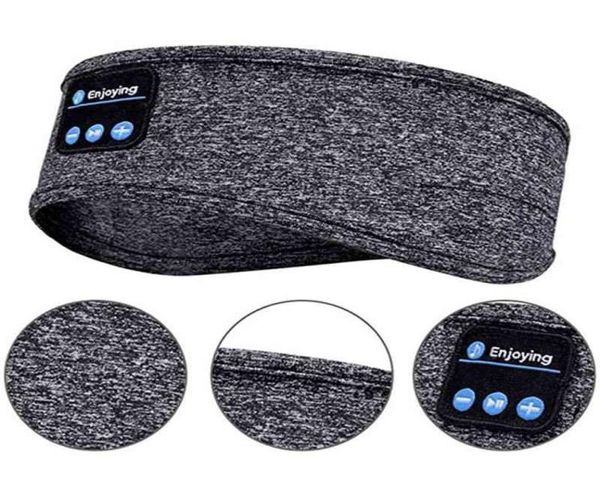 Écouteurs sans fil Casque de sommeil Casque Bluetooth Foulard Musique sans fil Bandeau de sport intégré Musique de sommeil Masque pour les yeux1036407