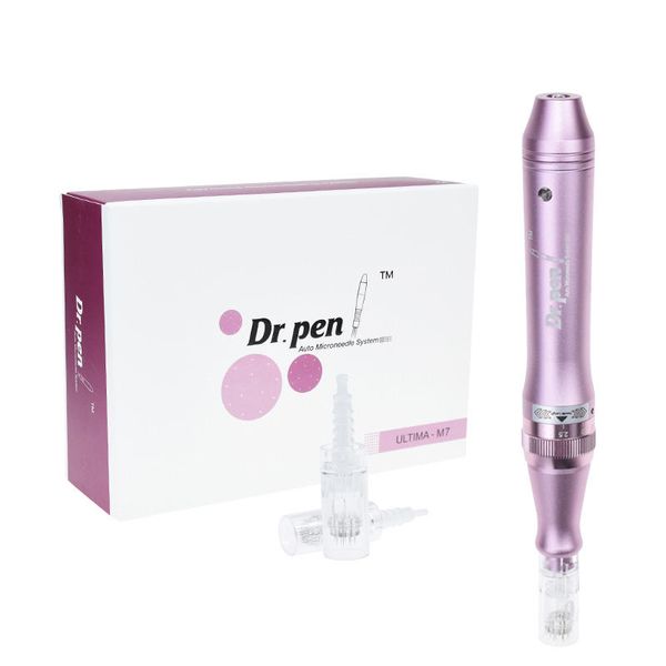 Dr Pen eléctrico inalámbrico Ultima M7, máquina de microaguja Meso Derma Pen, mesoterapia con microagujas M7, herramientas de cuidado de belleza Facial