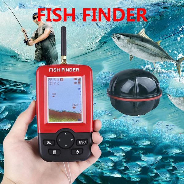 Détecteur de poisson sans fil XJ01, Sonar Portable, sondeur d'écho de pêche, accessoires 240104