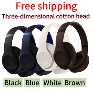 Auriculares inalámbricos auriculares inalámbricos auriculares estéreo auriculares Bluetooth auriculares plegables Auriculares inalámbricos cabezales de algodón tridimensionales