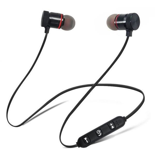 Casque sans fil M5 Bluetooth écouteur métal sport sueur écouteur magnétique écouteur stéréo casque pour iPhone XS 9 Mobile