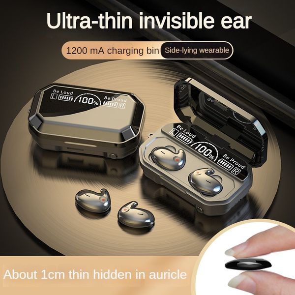 Casque sans fil TWS Bluetooth casque avec micro écouteurs HD appel HiFi stéréo musique écouteurs Endurance bouchon d'oreille Microphone ecouteur manchette écouteurs auriculaires