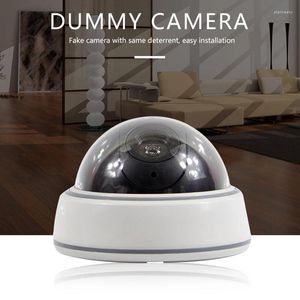 Wireless Home Security Fake Camera Gesimuleerde videobewaking Binnen/buiten Dummy CCTV IR LED Dome