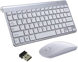 Combo de teclado y mouse inalámbricos para computadora portátil Apple Imac MacBook