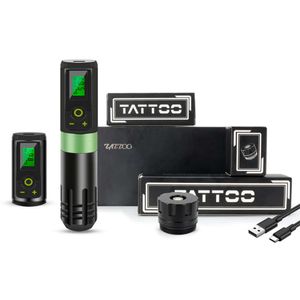 Outil d'affichage LCD à LED sans fil RCA Hine Tatouage Battery Pen