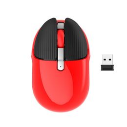 Souris sans fil Muet Office Gaming Rechargeable Ergonomic Wireless Mouse Desktop Oploper297O
