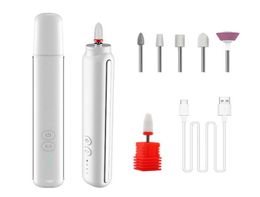 Perceuse à ongles sans fil, polisseuse à ongles rechargeable, pédicure, manucure, fraises, ensemble de limes de Salon, 15 000 tr/min, équipement de polissage4979027