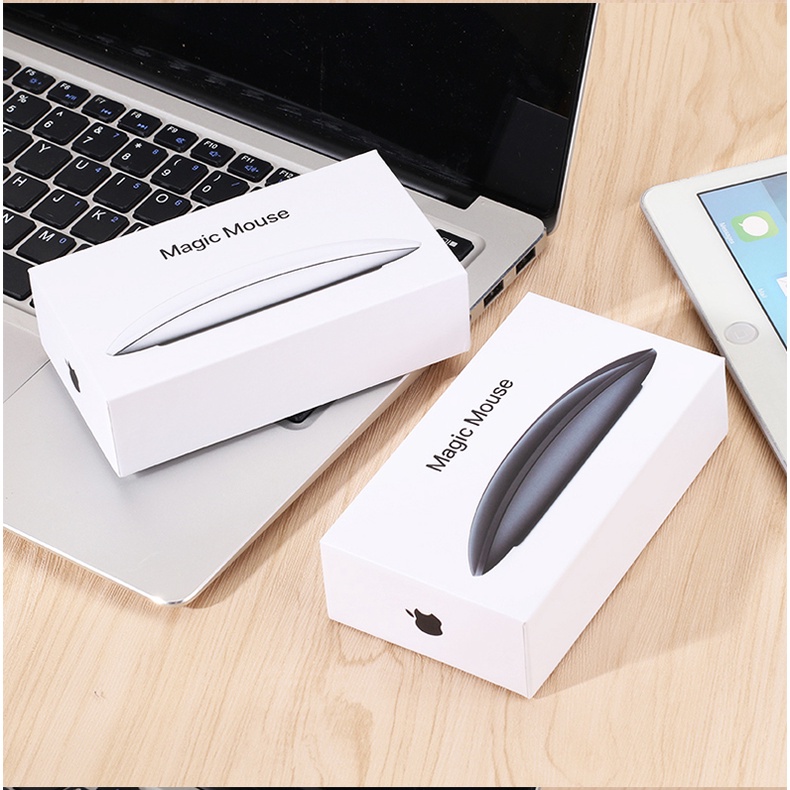 Draadloze originele Apple Mouses Mini stille ergonomische muizen oplaadbare boog touch magische muis voor laptop Microsoft Mac iPad