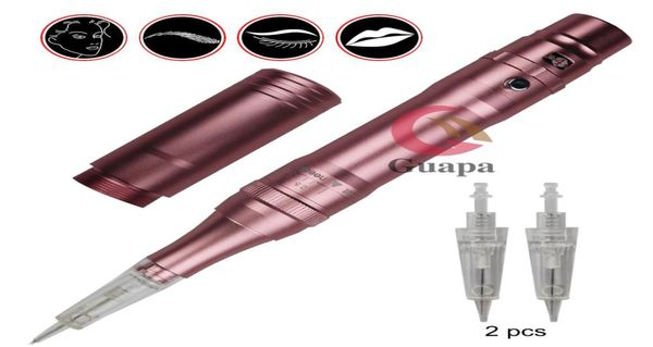 Máquina para maquillaje permanente inalámbrica, pluma de tatuaje, máquina de tatuaje inalámbrica, pistola de tatuaje recargable para PMU Ombre Powder Brows7671973