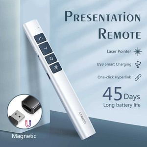 Draadloze presentatie Remote USB PowerPoint Presentation PPT Flip Pen Pointer Clicker Presenter met Red Light Remote Control voor metting