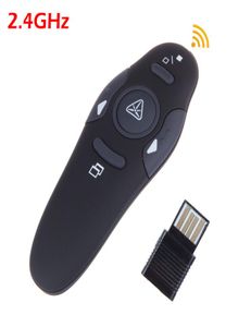 Présentateur sans fil avec stylo pointeur laser rouge Télécommande USB RF Présentation Powerpoint PPT6165628