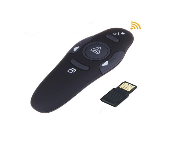 Présentateur sans fil avec stylo pointeur laser rouge Télécommande USB RF Présentation Powerpoint PPT7002249