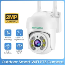 Draadloze PTZ Camera Outdoor 2MP Wifi Surveillance IP CCTV 5X Digitale Zoom Full Color Nachtzicht AI Menselijk detecteren