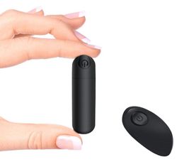 Mode sans fil rechargeable 10 vitesses Mini vibrateur de balle télécommande gode vibrateurs jouets sexuels pour femmes G Spot clitoridien Stimula8302613
