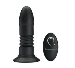 Remote sans fil Contrôle anal vibrateur Sex Toys for Men and Women G Spot Prostate Massageur anal plug bouchons Plux Adult Sex Toys Y19078574611