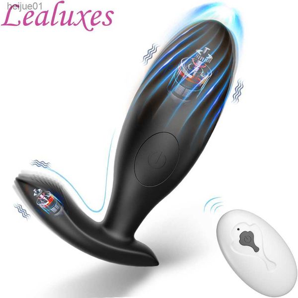 Télécommande sans fil Butt Plug Plug Anal Vibrateur Stimulateur De Massage De La Prostate Anal Sex Toys pour Femmes Hommes Gay Produits Pour Adultes L230518