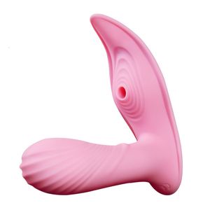 Télécommande sans fil G Spot Clit Sucker Clitoris Stimulateur Couple Gode Culotte Vibrateur Femelle Sex Toys pour Femmes Adultes 18 220623