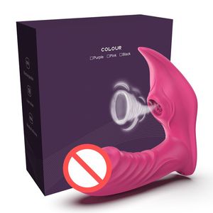 Draadloze afstandsbediening verwarming zuigen vibrator voor vrouwen G spot clit sucker clitoris stimulator dildo seksspeeltjes voor volwassenen paren