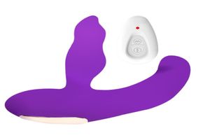 Draadloze afstandsbediening Siliconen Anale plug en vagina Sex Vibrator GSPOT -clitoris Stimulator voor vrouwen Masturbatie Sex Machine4589583