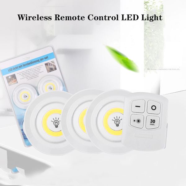Luz LED inteligente con Control remoto inalámbrico para dormitorio, luz nocturna con detección de movimiento humano, luz de pared del armario con Control remoto inalámbrico