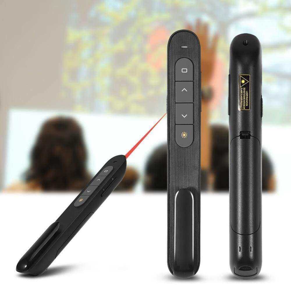 Draadloze afstandsbediening USB PowerPoint Presentation Laser Pointer Clicker Pen 2.4G Ready Stock