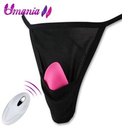 Télécommande sans fil Vibration Pantes Vibratrice clitorale Toys pour femme Adult Mini Toys Y1912176941178