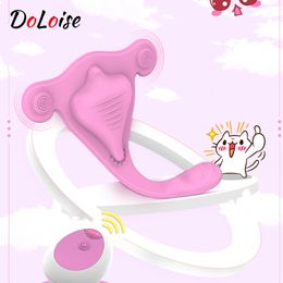 Vibrateur télécommandé sans fil oeuf sautant stimulateur de Clitoris silencieux masturbateur féminin jouets sexuels adultes portables pour femmes 240130