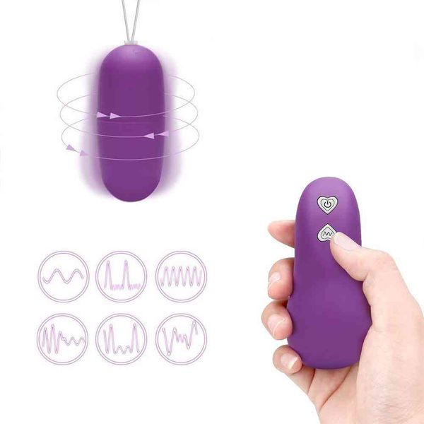 Vibrador de control remoto inalámbrico Jumping Egg Bullet Masajeador de clítoris de varias velocidades Juguetes para mujer Sex Machine