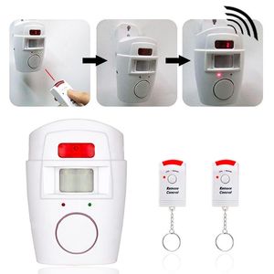 Draadloze Beveiliging Infrarood PIR Sensor Oprijlaan Alarm Alert System Home Motion