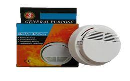 Sistema inalámbrico de detección de humo con sensor de alarma contra incendios estable de alta sensibilidad con batería de 9 V adecuado para detectar el hogar Secu9481043
