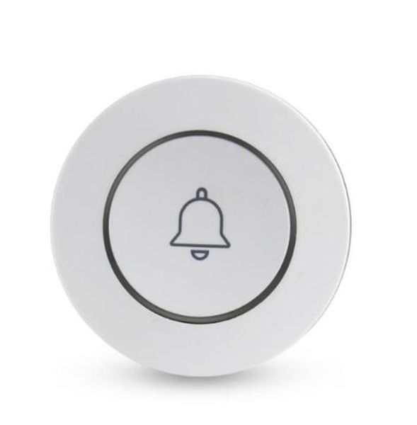 Bouton d'urgence SOS sans fil 433 MHz Capteur d'alarme de sécurité portable étanche Alerte d'appel intelligent Système d'aide aux patients pour le travail à domicile Bureau Infirmière Hôpital