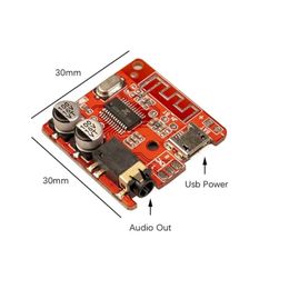 Módulo de música estéreo inalámbrica JL6925A Tablero de receptores de audio de audio compatible con estéreo verdadero 4.1 5.0 MP3 Sin poder de decodificador de decodificador