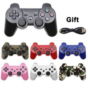 Soporte inalámbrico Bluetooth PC Game Controller para SONY PS3 Gamepad para PlayStation 3 Joystick para PS3 Controle Accesorios H220421