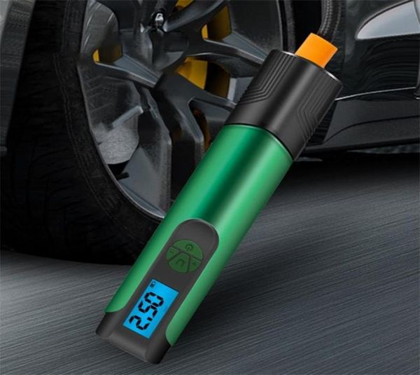 Tire sans fil Inflateur de voiture compresseur d'air mini pompe électrique gonflable 2205044061423