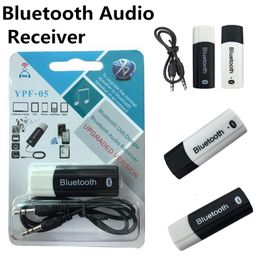 Draadloze USB 3.5mm Stereo Audio Blutooth V4.0 Bluetooth Muziek Audio-ontvangeradapter Draagbaar met Detailhandel voor spreker