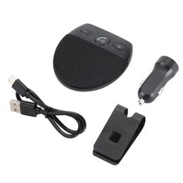 Wireless voertuig auto Bluetooth-luidspreker Telefoon Zon Vizier Accessoires Bluetooth v5.0 luidsprekers handsfree autokit handsfree