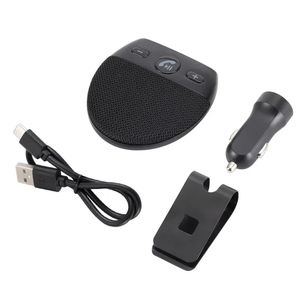 Véhicule sans fil voiture Bluetooth haut-parleur Visor Soleil Accessoires de voiture Bluetooth V5.0 Speintes Hands Free Car Kit mains libres