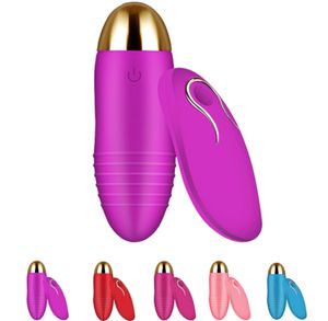 Vibrerend Ei Draadloze Afstandsbediening Vibrator 10 Speed Krachtige Speeltjes voor Vrouwen Vaginale Bal G-spot Clitoris Stimulatie