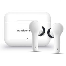 Traducteur vocal sans fil Earbud HeadphoneBluetooth 127Language Machines de traduction en ligne