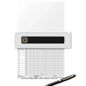 Imprimante d'étiquette thermique BT 200DPI sans fil avec du papier rouleau portable USB rechargeable pour les notes de point de vente du journal