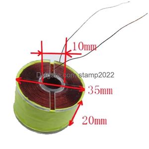 Draden Kabels Groothandel Inductiespoel Magnetische levitatie 1000 beurten Diy Fl Koperen kern Ophanglijn Diameter 0,35 mm Drop Deli Dheda