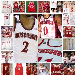 Wisconsin Badgers Basketball Jersey Ben Carlson 23 Chucky Hepburn 1 Johnny Davis Markus Ilver 32 Matthew Mors Chris Hodges Lorne Bowman II Justin Taphorn Chris Vogt