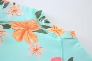 Wishere aparte zwempak Kids Swimwear Tankini Set UPF50+ Beachwear Zwembadkleding met korte mouwen