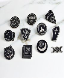 Heksen doen het beter heksen ouija spellen zwarte maan pin accessoire badges broches rapel email pin backpack bag4680751