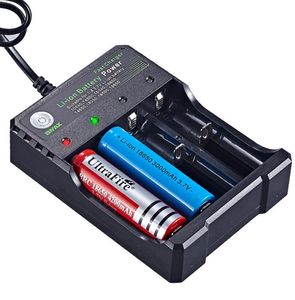 avec 3 4 emplacements DC 5V adaptés à 3,7 V Li-ion 10440 14500 16330 18650 26650 Retail Box USB li ion Battery Charger