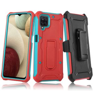 Estuches para teléfonos para Iphone 14 13 12 Mini PLUS Pro Max con clip para cinturón Nuevo diseño 2 en 1 cubierta con soporte