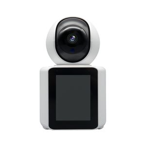Met lichaamsdetectie Bewegingsregistratie 1080P 350ﾰ PTZ, One Touch Call Tweerichtingsvideo 2,8-inch kleurendisplay Oproepbare WiFi-babyfoon Indoor HD-bewaking PTZ-camera