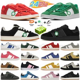 Met doos 00s Sneakers Designer 00 Vrijetijdsschoenen Mode Kern Zwart Kristal Wit Leer Veterschoenen Platform Suede Schoen Heren Dames Flats Outdoor Sport Trainers